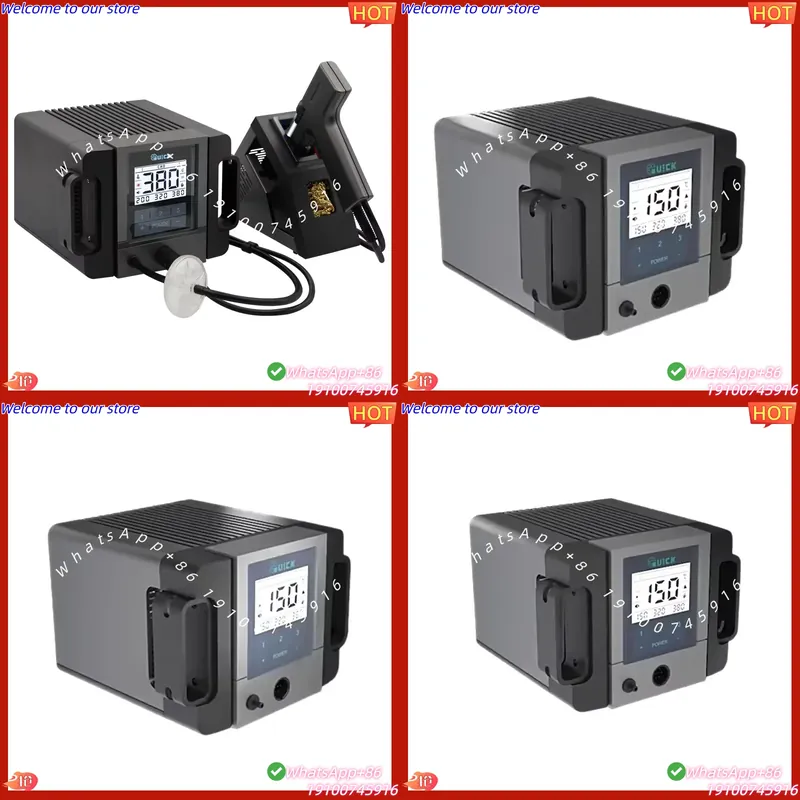 2026 QUICK TV2 Desoldering Sta - огляд і ціна Desoldering Pump Electric Vacuum Station